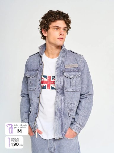 CHAQUETA HOMBRE PEPE JEANS ALGODÓN - 1