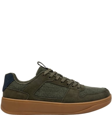 ZAPATILLAS HOMBRE PANAMA JACK CASUALES VERDE PJH0025 CUERO - 1