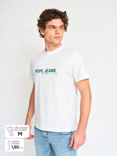 POLERA HOMBRE PEPE JEANS ALGODÓN MANGA CORTA - 1