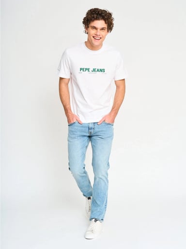POLERA HOMBRE PEPE JEANS ALGODÓN MANGA CORTA - 4