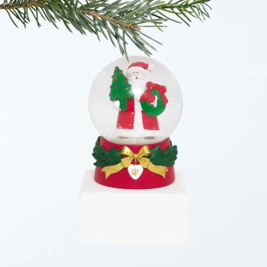 ADORNO NAVIDEÑO RIPLEY HOME GLOBO DE AGUA SANTA S - 1