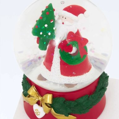 ADORNO NAVIDEÑO RIPLEY HOME GLOBO DE AGUA SANTA S - 2