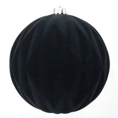 ADORNO NAVIDEÑO RIPLEY HOME GRANEL ESFERA VELVET GEO - 1
