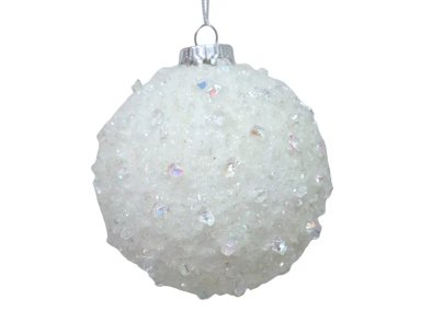 ADORNO NAVIDEÑO RIPLEY HOME ESFERA BURBUJAS BLANCO - 1