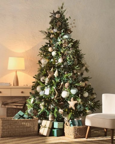 ADORNO NAVIDEÑO RIPLEY HOME ESFERA BURBUJAS BLANCO - 2