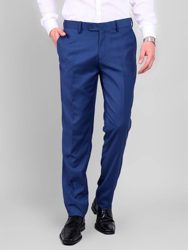 TRAJE HOMBRE VAN HEUSEN AZUL LISO - 2