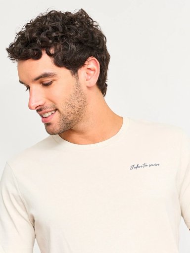 POLERA HOMBRE MARQUIS ALGODÓN MANGA CORTA LAVADA - 3