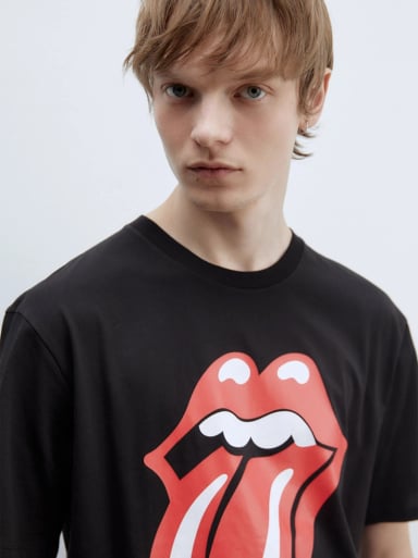 POLERA MANGA CORTA ALGODÓN HOMBRE SFERA NEGRO - 4