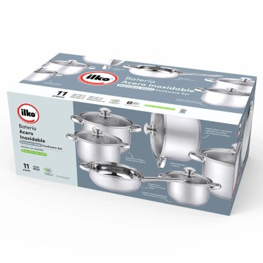 BATERIA DE COCINA ILKO PRIME DESIGN X11 - 8