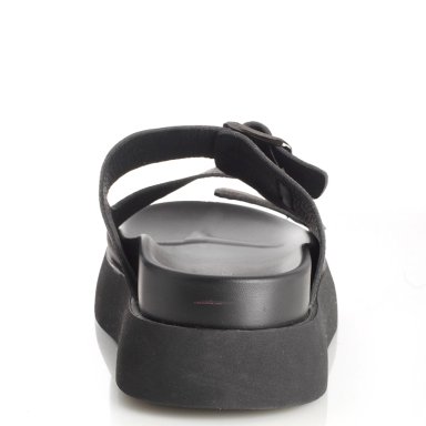 SANDALIAS MUJER VIA UNO NEGRO 22641618 - 3