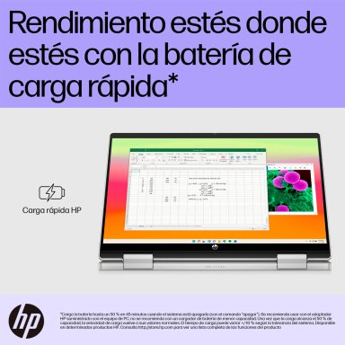NOTEBOOK HP PAVILION X360 14-EK1002LA CORE I7 16GB RAM 512GBSSD PANTALLA TOUCH 14" + LÁPIZ ZENVO - 10