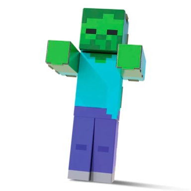 FIGURA DE ACCIÓN MINECRAFT CREA TU ZOMBIE - 1