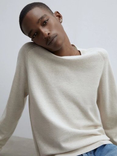 SWEATER ALGODÓN HOMBRE SFERA CRUDO - 3