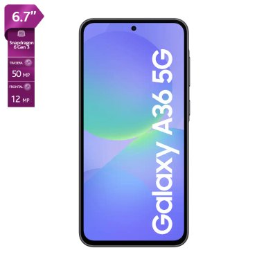 CELULAR SAMSUNG GALAXY A36 6.7" 128 GB 6 GB RAM 50 MP + 8 MP + 5 MP - 1