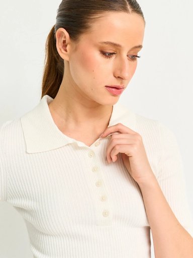 SWEATER MUJER MARQUIS CUELLO POLO - 3