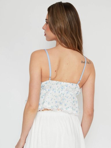 BLUSA MUJER INDEX SIN MANGAS CINTAS - 2
