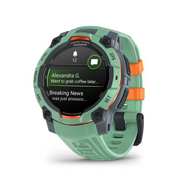 SMARTWATCH GARMIN INSTINCT 3 45MM NEO TROPIC BEZEL W BND - 2