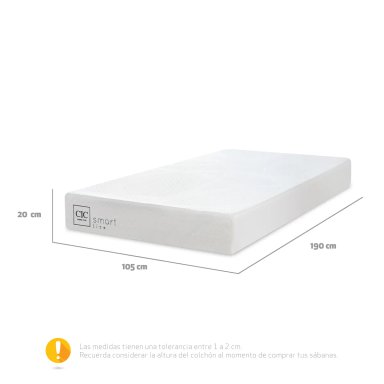 COLCHÓN CIC SMART LITE 1.5 PL - 3