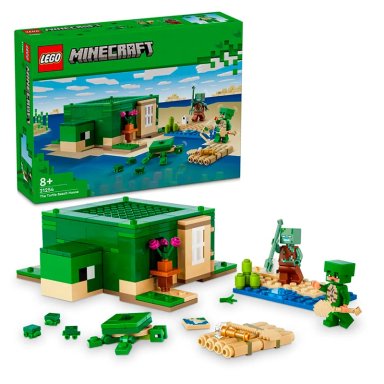 BLOQUES CONSTRUCCIÓN LEGO LA CASA TORTUGA DE LA PLAYA - 2