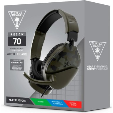 AUDÍFONOS TURTLE BEACH HEADSET RECON 70 CAMUFLAJE VERDE - 11