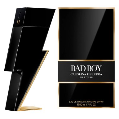 PERFUME CAROLINA HERRERA BAD BOY HOMBRE EDT 50 ML - 2
