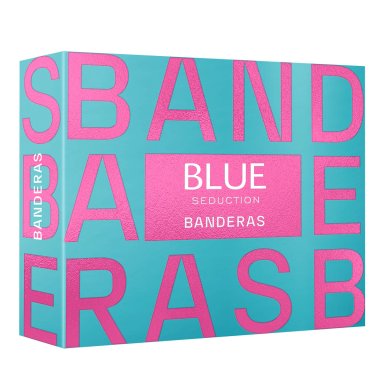 PERFUME ANTONIO BANDERAS BLUE SEDUCTION MUJER EDT 80 ML + DESODORANTE SPRAY 150 ML - 2