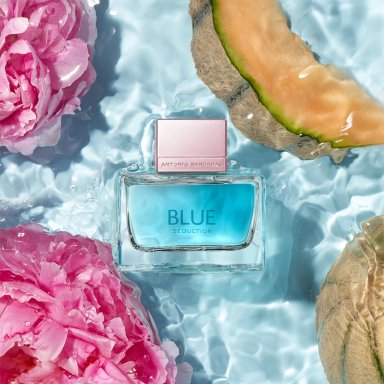 PERFUME ANTONIO BANDERAS BLUE SEDUCTION MUJER EDT 80 ML + DESODORANTE SPRAY 150 ML - 4