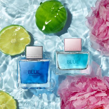 PERFUME ANTONIO BANDERAS BLUE SEDUCTION MUJER EDT 80 ML + DESODORANTE SPRAY 150 ML - 5
