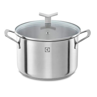 JUEGO OLLAS ELECTROLUX ACERO INOXIDABLE ACERO SARTÉN: 1.2L OLLA: 1.5L CACEROLA: 2L CACEROLA: 3L CACEROLA: 4L 9 - 5