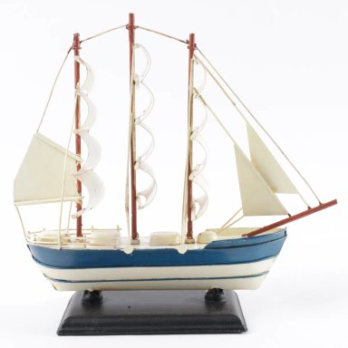 FIGURA DECORATIVA RIPLEY HOME BARCO VELA METAL - 3