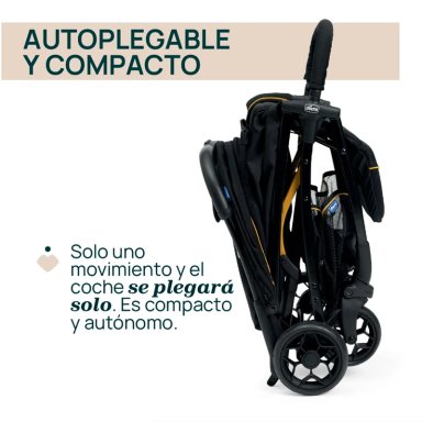COCHE CHICCO NEGRO GLEE UNEVEN - 2