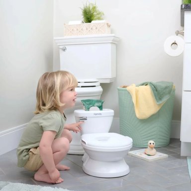 ASIENTO DE BAÑO BEBÉ INGENUITY BLANCO PELELA MY SIZE PRO SUMMER - 8