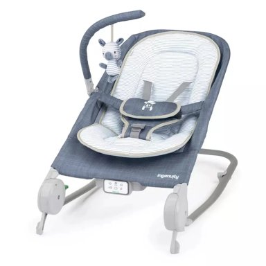SILLA INGENUITY MULTICOLOR NIDO ROCKER HAPPY BELLY CHAMBRAY - 1