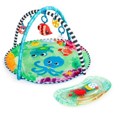 CENTRO DE ACTIVIDAD BABY EINSTEIN MULTICOLOR GIMNASIO WATER MAT 2 EN 1 - 1
