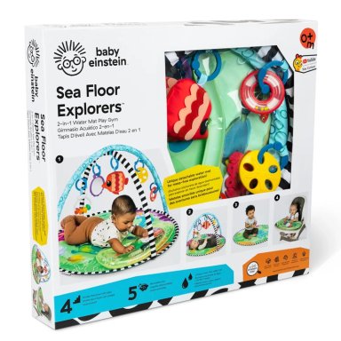 CENTRO DE ACTIVIDAD BABY EINSTEIN MULTICOLOR GIMNASIO WATER MAT 2 EN 1 - 4