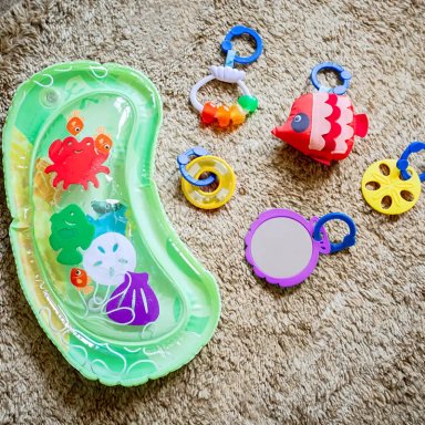 CENTRO DE ACTIVIDAD BABY EINSTEIN MULTICOLOR GIMNASIO WATER MAT 2 EN 1 - 7