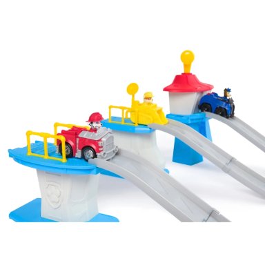 AUTO DE JUGUETE PAW PATROL MINI TORRE CON 3 AUTOS - 1