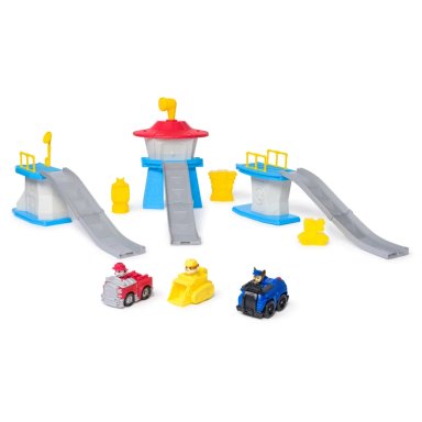 AUTO DE JUGUETE PAW PATROL MINI TORRE CON 3 AUTOS - 7
