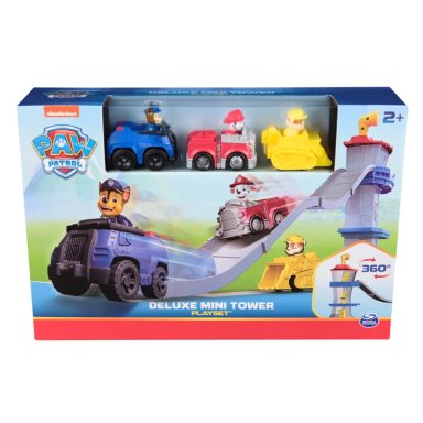 AUTO DE JUGUETE PAW PATROL MINI TORRE CON 3 AUTOS - 8