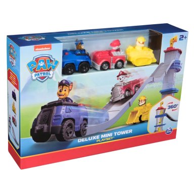 AUTO DE JUGUETE PAW PATROL MINI TORRE CON 3 AUTOS - 9