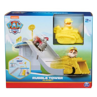 JUEGO PAW PATROL MINI TORRE CON 1 AUTO MODELO ALEATORIO - 2