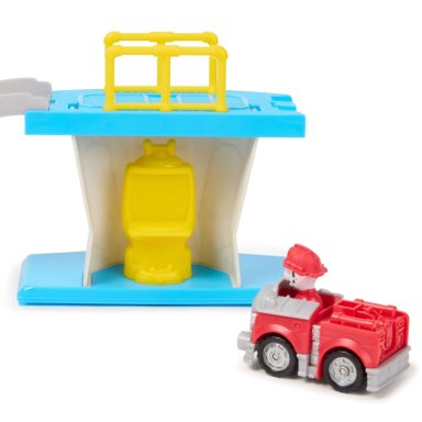 JUEGO PAW PATROL MINI TORRE CON 1 AUTO MODELO ALEATORIO - 10