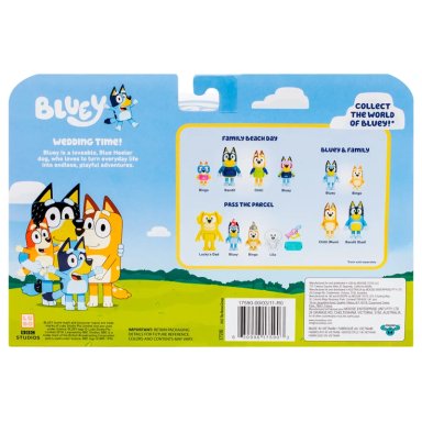 PACK BLUEY 4 FIGURAS S10 - 4