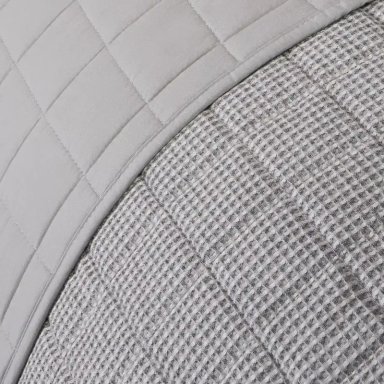 CUBRECAMA MAISON LINETT MINI 2 PLAZAS WAFFLE - 3