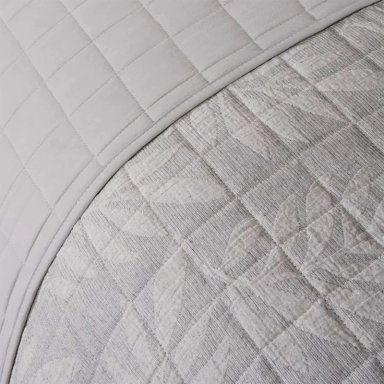 CUBRECAMA MAISON LINETT 2 PLAZAS GRIS - 3