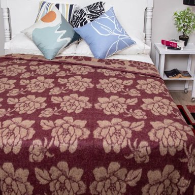 FRAZADA DORAL SENSES CAMPO LINDO 1.5PL 200 X 230 CM FLORES - 5