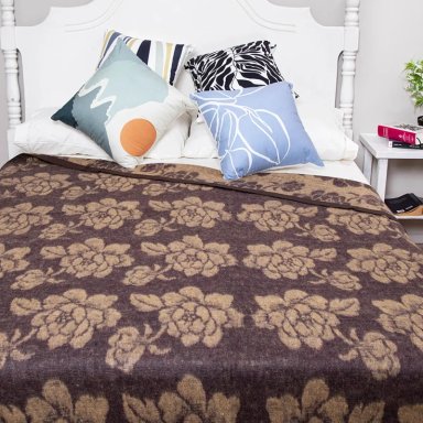 FRAZADA DORAL SENSES CAMPO LINDO 1.5PL 200 X 230 CM FLORES - 8