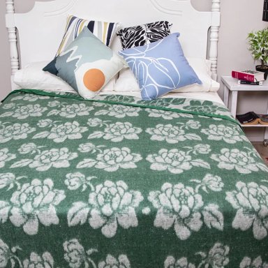 FRAZADA DORAL SENSES CAMPO LINDO 1.5PL 200 X 230 CM FLORES - 9