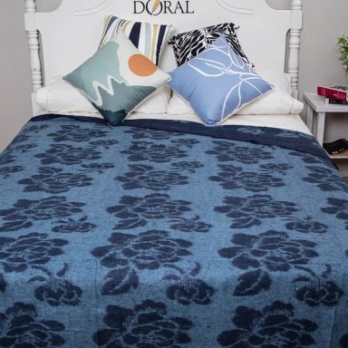 FRAZADA DORAL SENSES CAMPO LINDO 1.5PL 200 X 230 CM FLORES - 10