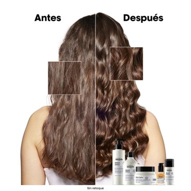 MINI MÁSCARA CABELLO LOREAL 150ML ANTI-QUIEBRE METAL DETOX - 4